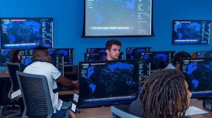 Gwinnett Tech students in Cybersecurity class