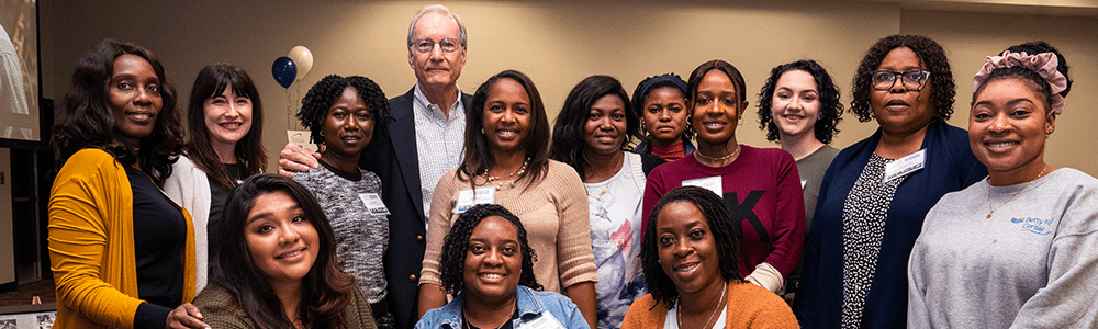 nursing students at Scholarship Celebration